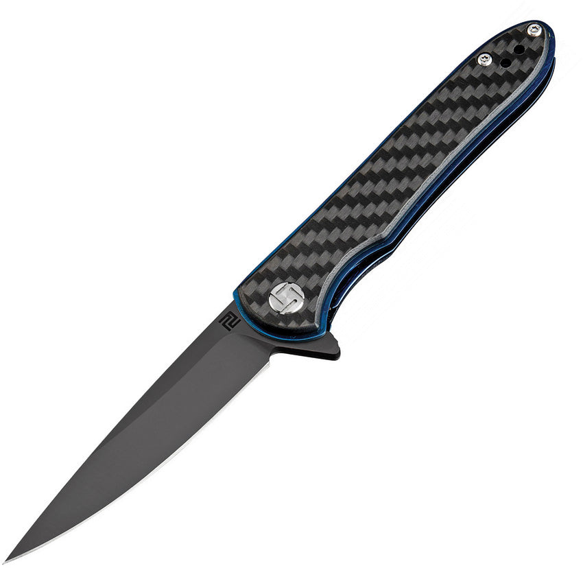 Small Shark Linerlock D2 CF - ATZ1707PSBCF