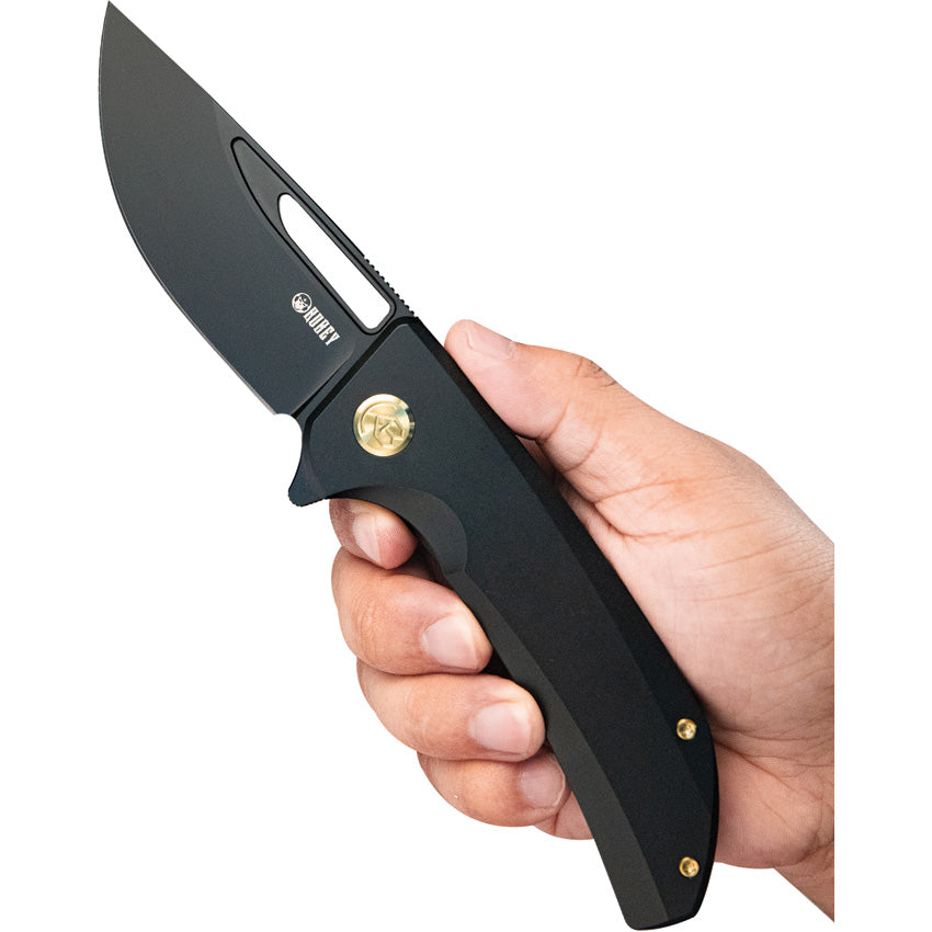 Hyperion Framelock Blackout Ti - KUB368B