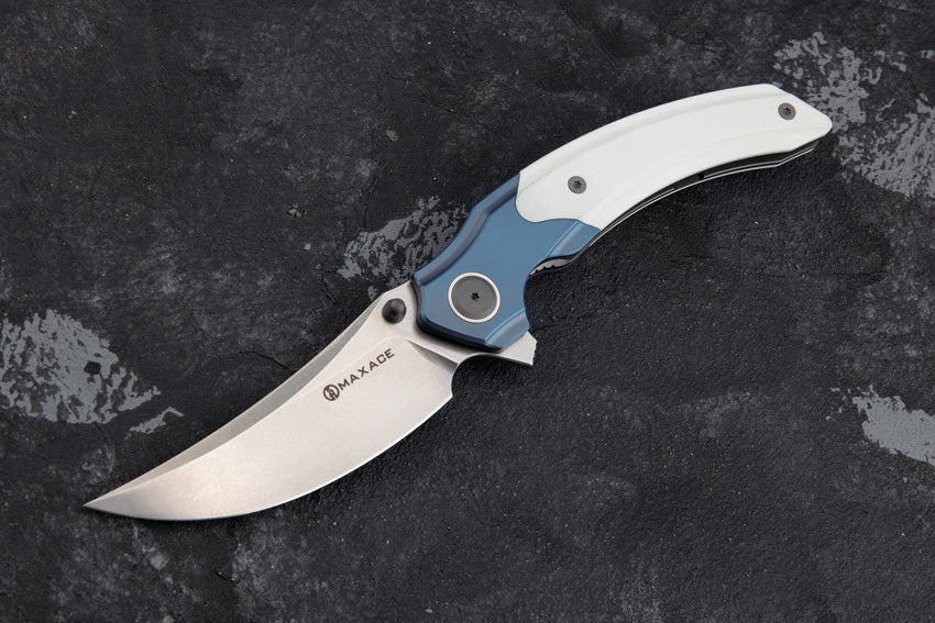 Rock Linerlock White G10 - MAXMRK03