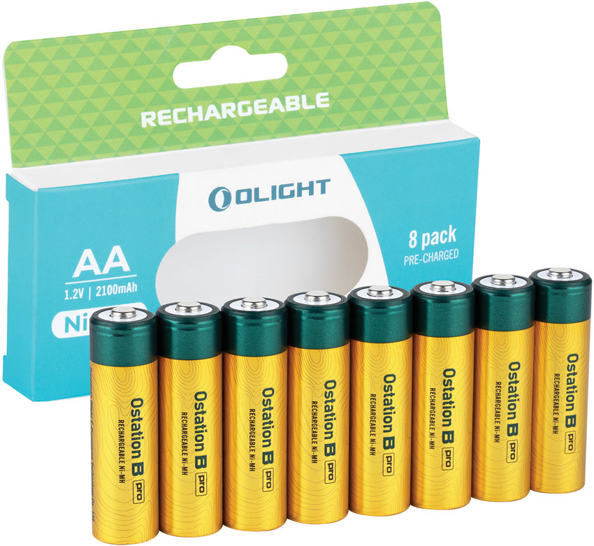 High Capacity AA Batteries 8pk - OLTAABATTERYOSX