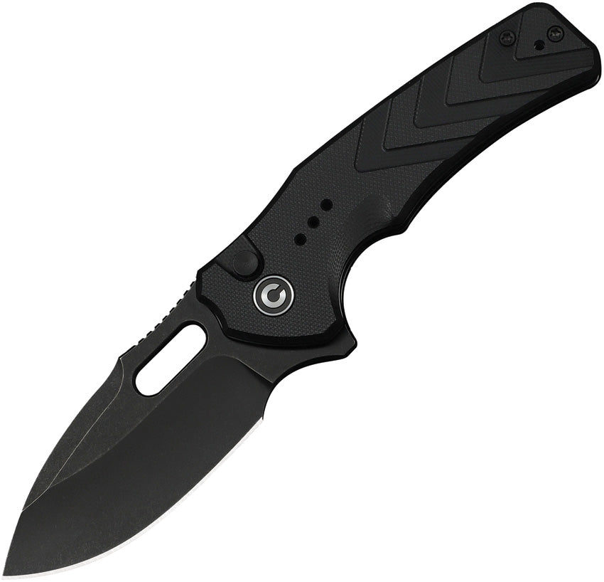 Vexron Button Lock Black G10 - CIVC240661