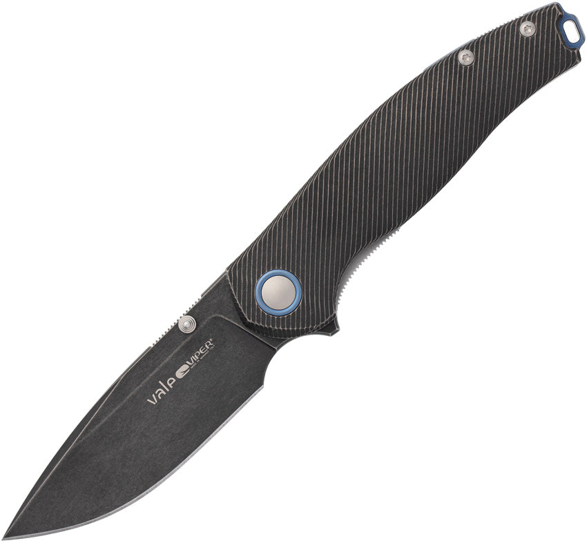 Vale Linerlock Black SW Ti - V6007DTBL