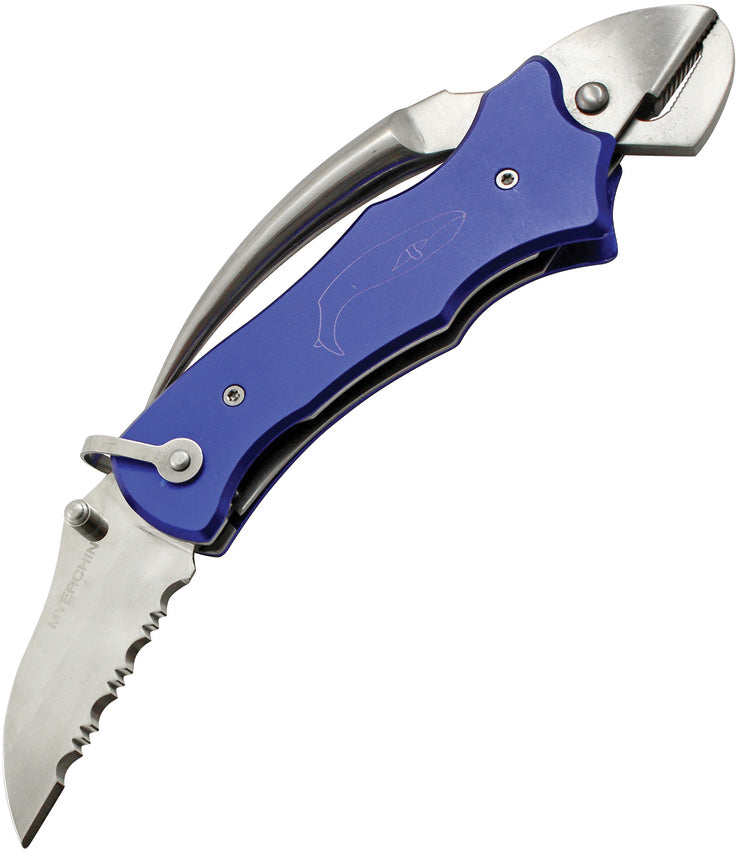 Sailors Tool Linerlock Blue - MYP300BL