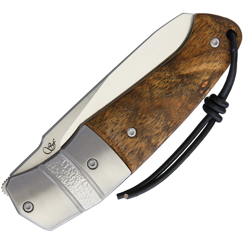 Novis Linerlock Bocote Wood - V5974BC