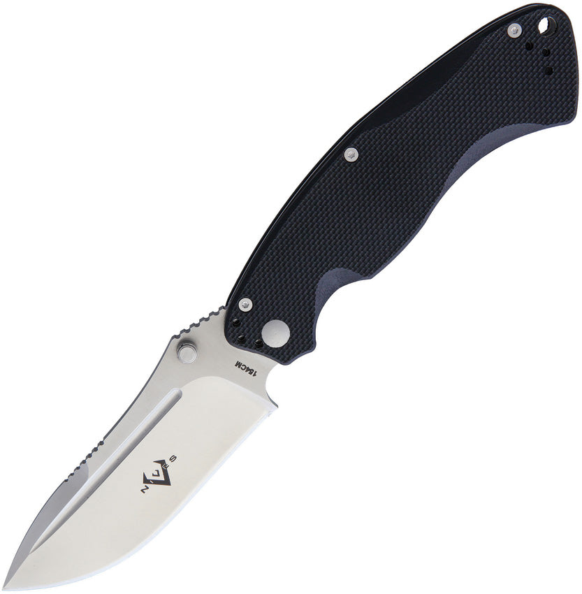 Olympian Linerlock Black G10 - VNI11GPBK