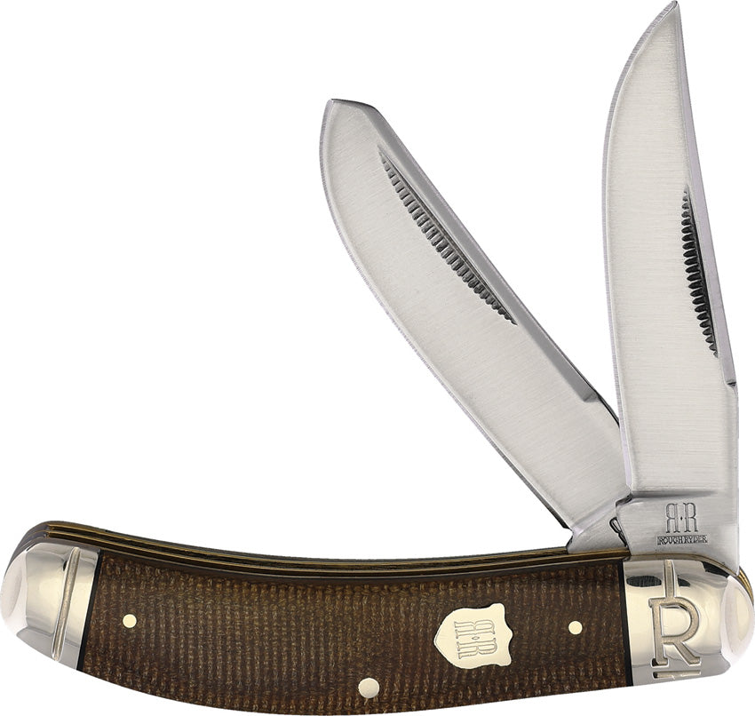 Sowbelly Trapper Brown Burlap - RR2332