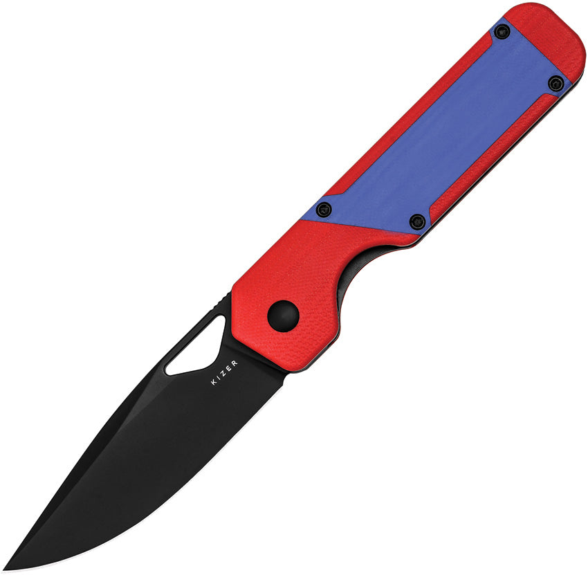 Militaw Framelock Red/Blue - KIV3634A2