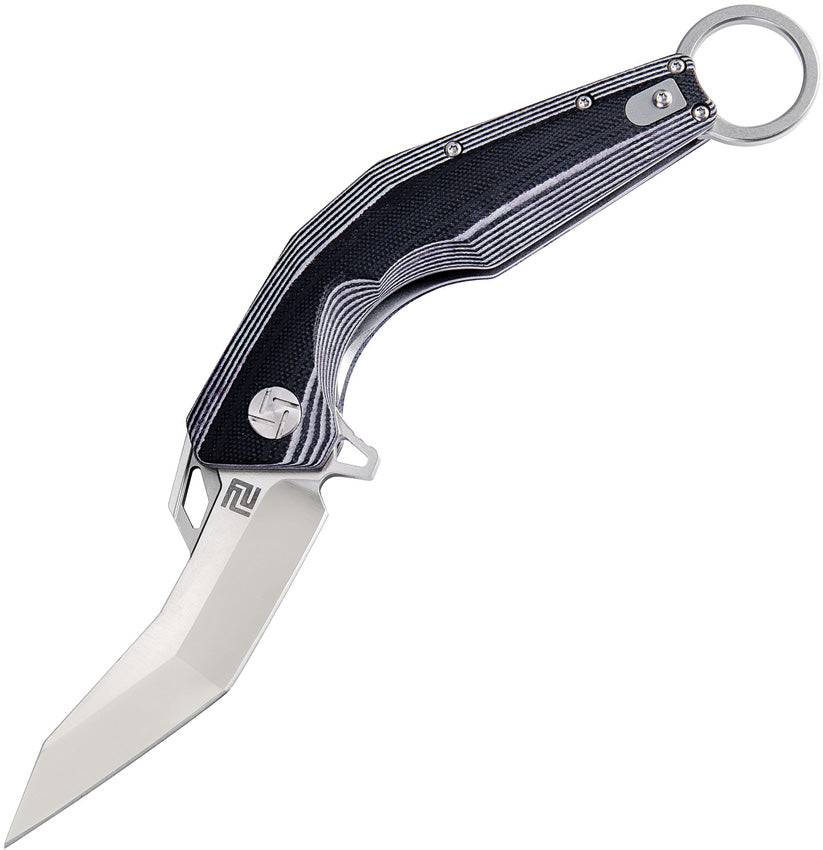 Cobra Linerlock Black/White D2 - ATZ1811PBGC