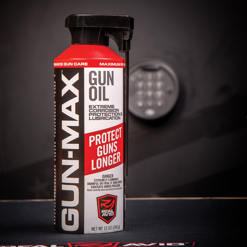 Gun-Max Gun Oil 12oz - AVMLP12A