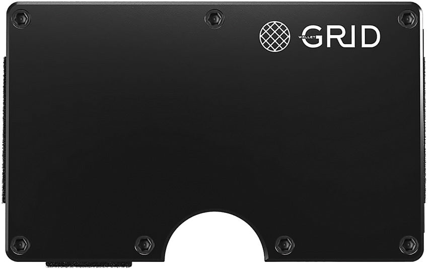 Black Aluminum Wallet - GWALUBLK