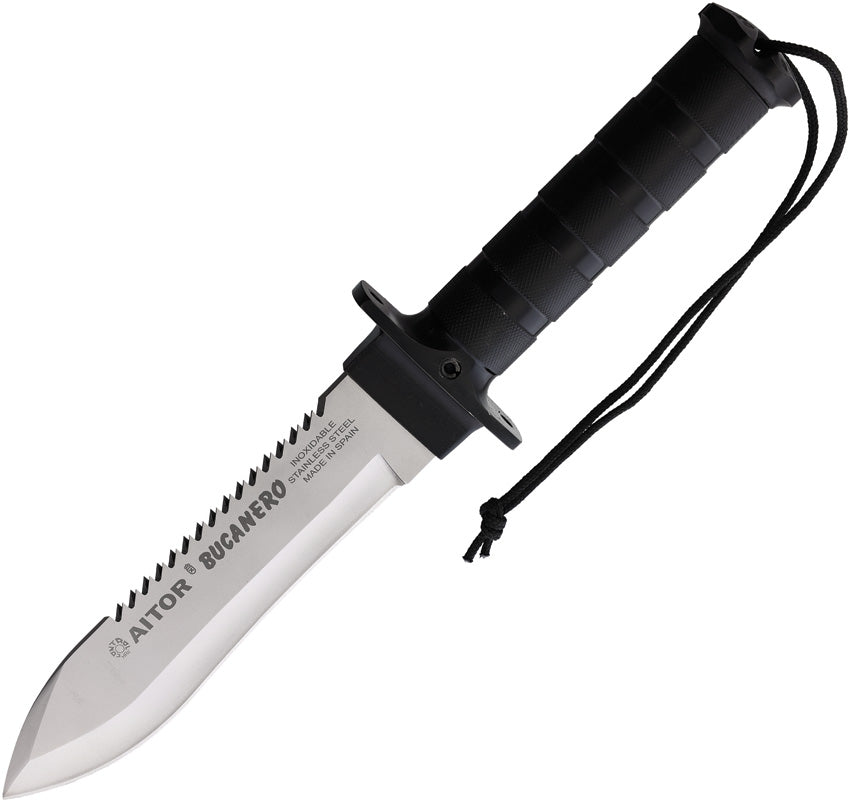 Bucanero Fixed Blade Black - AI16201BW