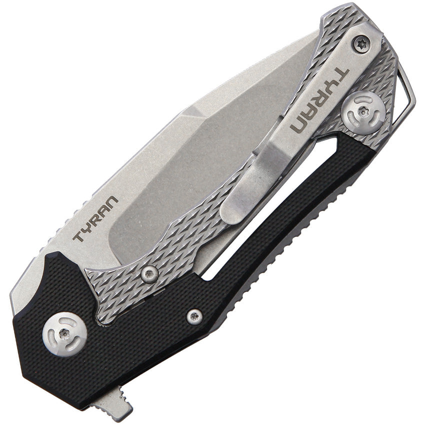 Tyran Framelock Black - WLM001