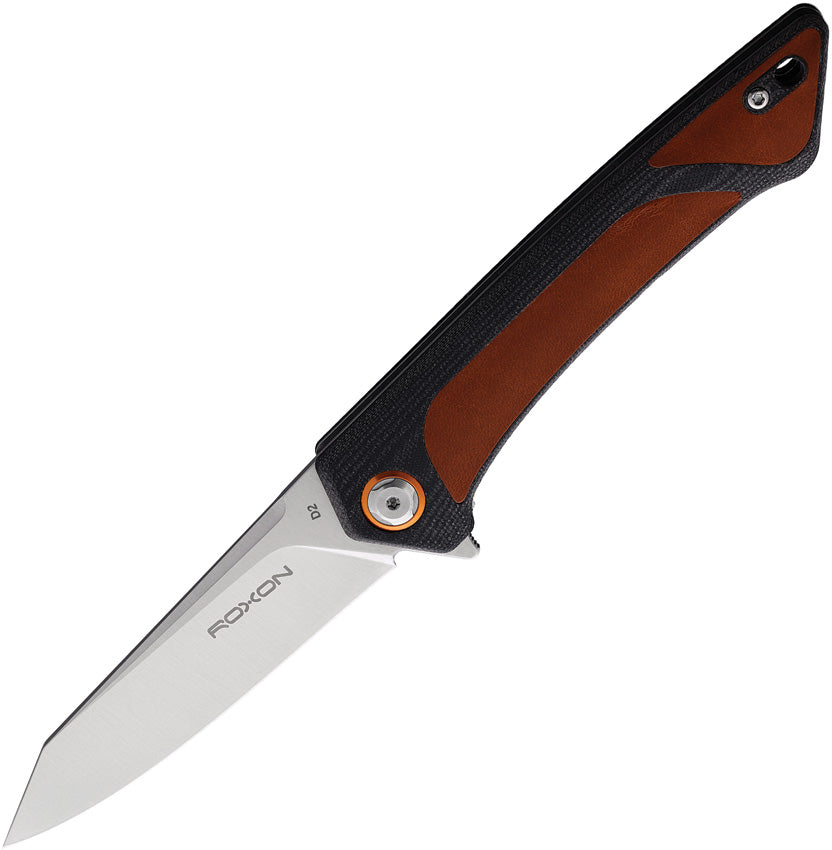 8"" Folding Knife D2 with G10 - RXK2D2BRN