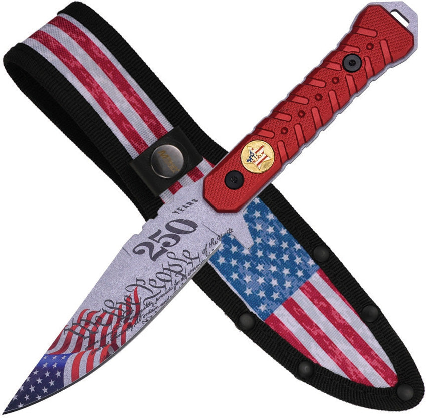 Fixed Blade 250TH Red - MTFIX011RD250