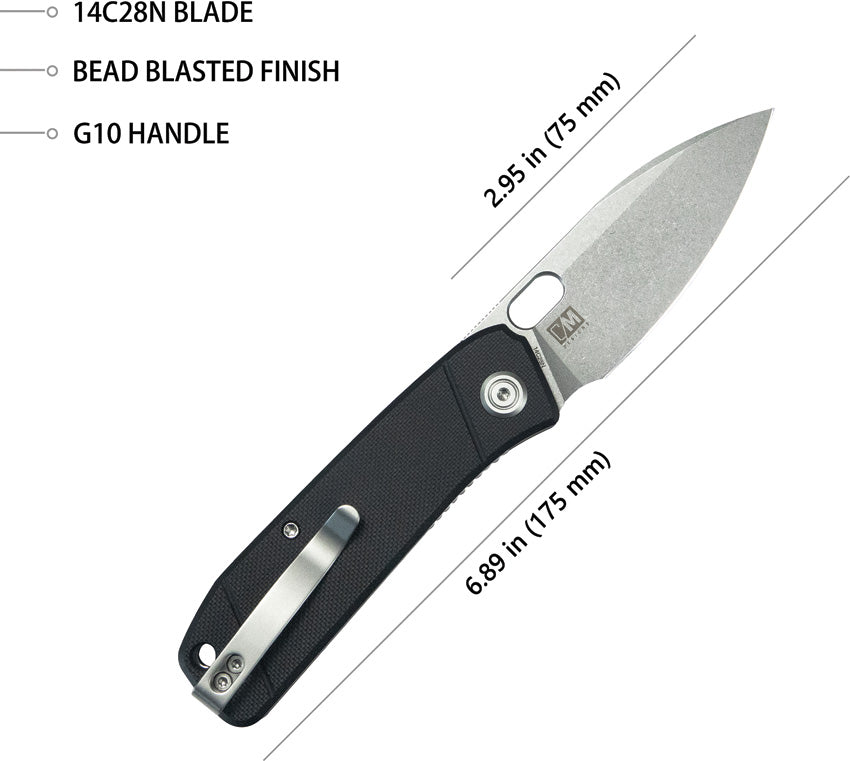 Hyde Linerlock Black - KUB2104A