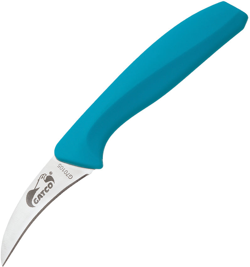 Curved Paring Knife Teal - GTC70105