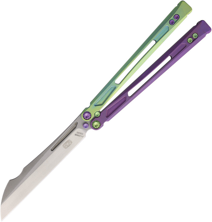 Gremlin Balisong Grn/PPL - EOS153