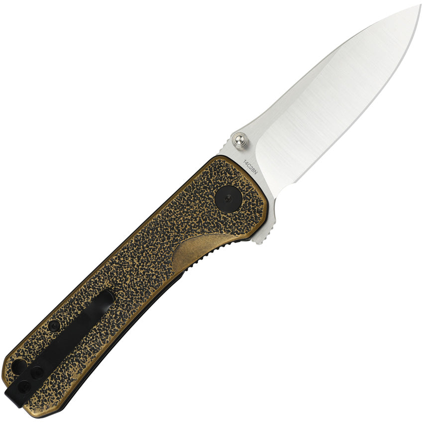Hawk Linerlock Brass - QS131K