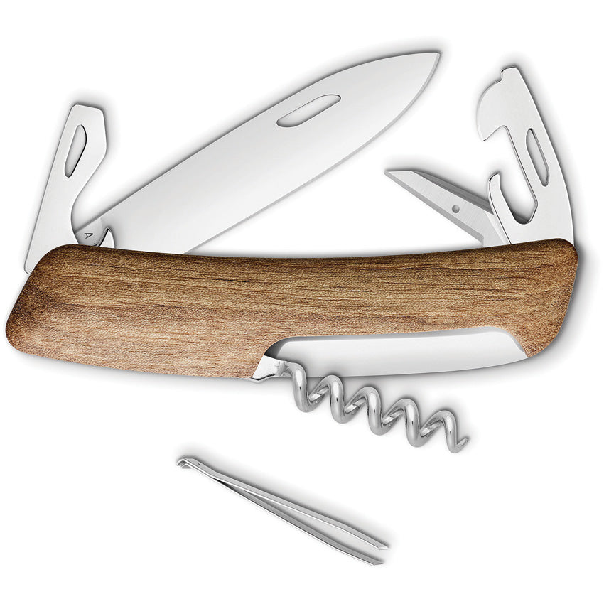 D03 Swiss Pocket Knife Walnut - SZA0306300
