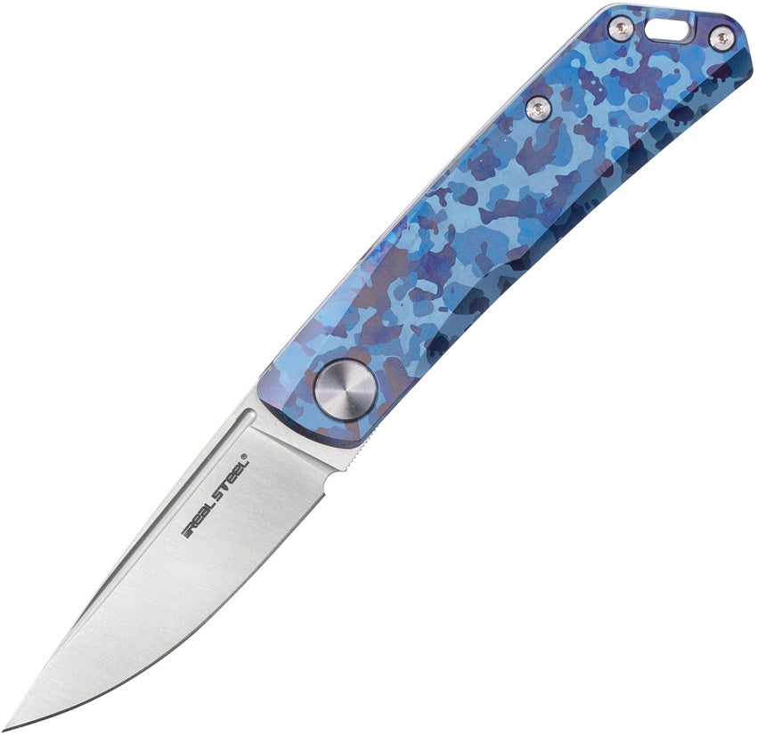 Luna TC Slip Joint Blue Camo - RS7001TC04B