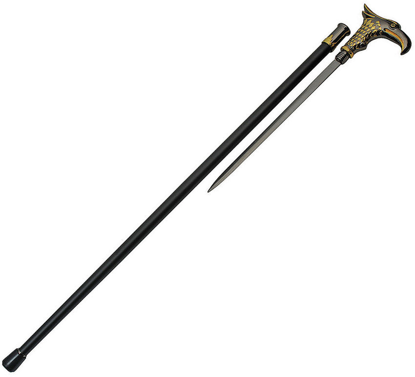 Silver Bird Sword Cane - PA926943