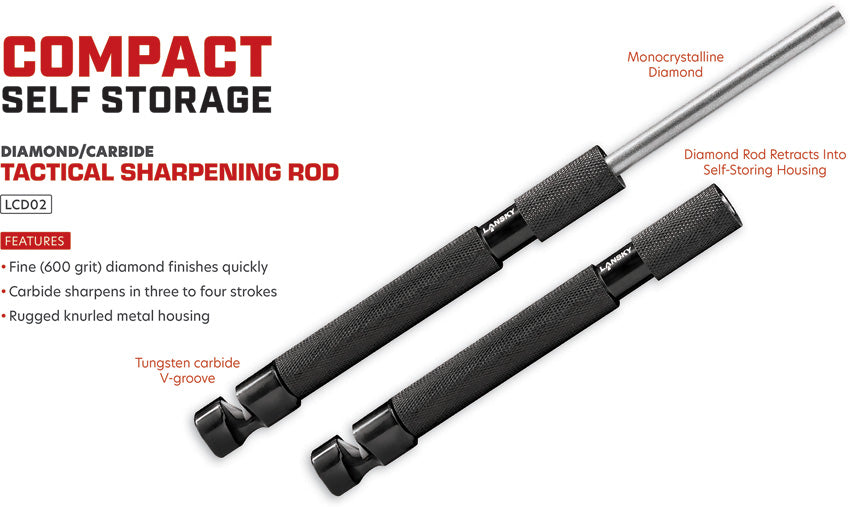 LCD02 Tactical Sharpening Rod - LCD02