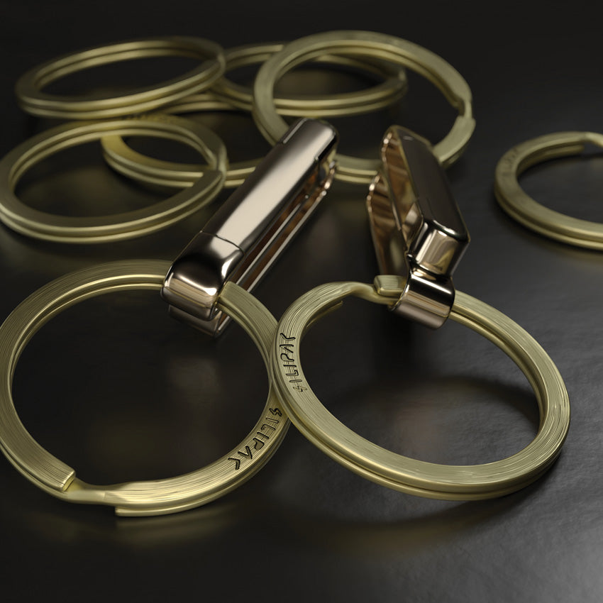 Split Key Rings Copper - SIL001CPR