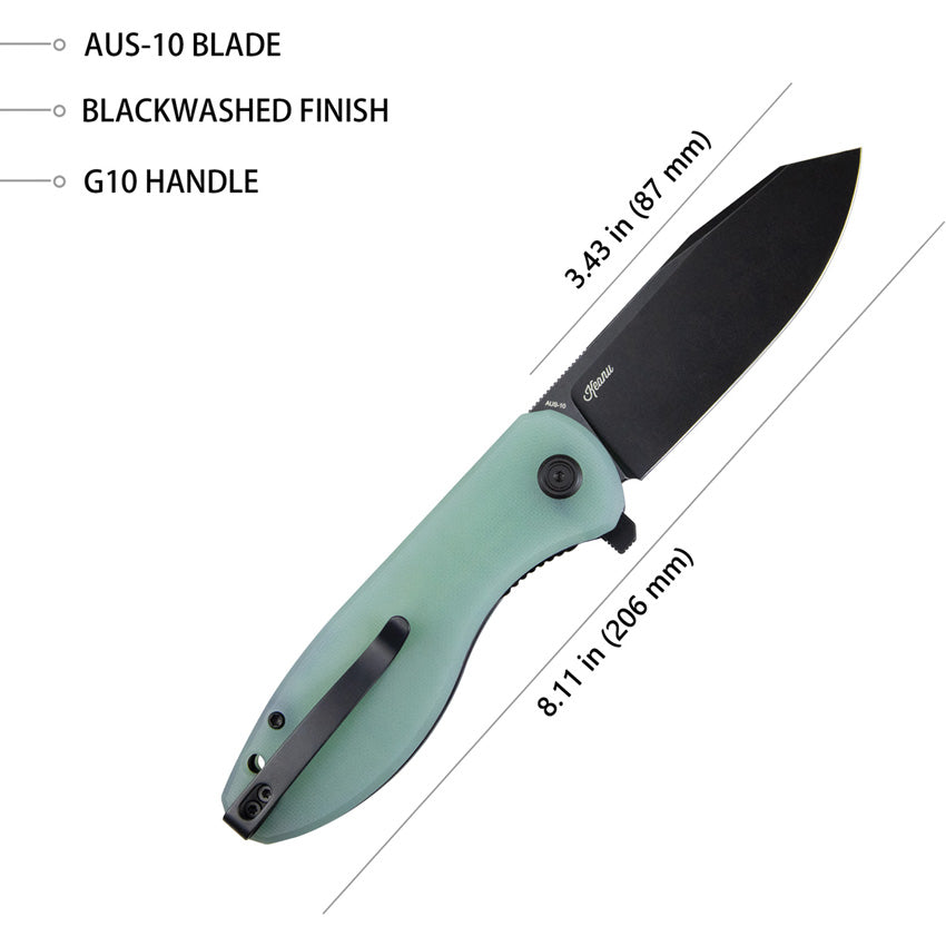 Master Chief Linerlock Jade - KUB358D