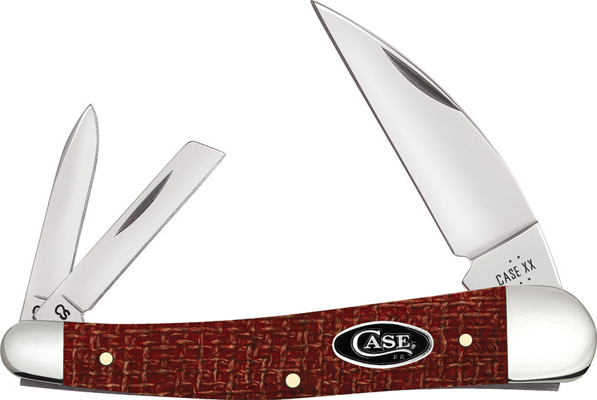 Seahorse Whittler Red Burlap - CA12276