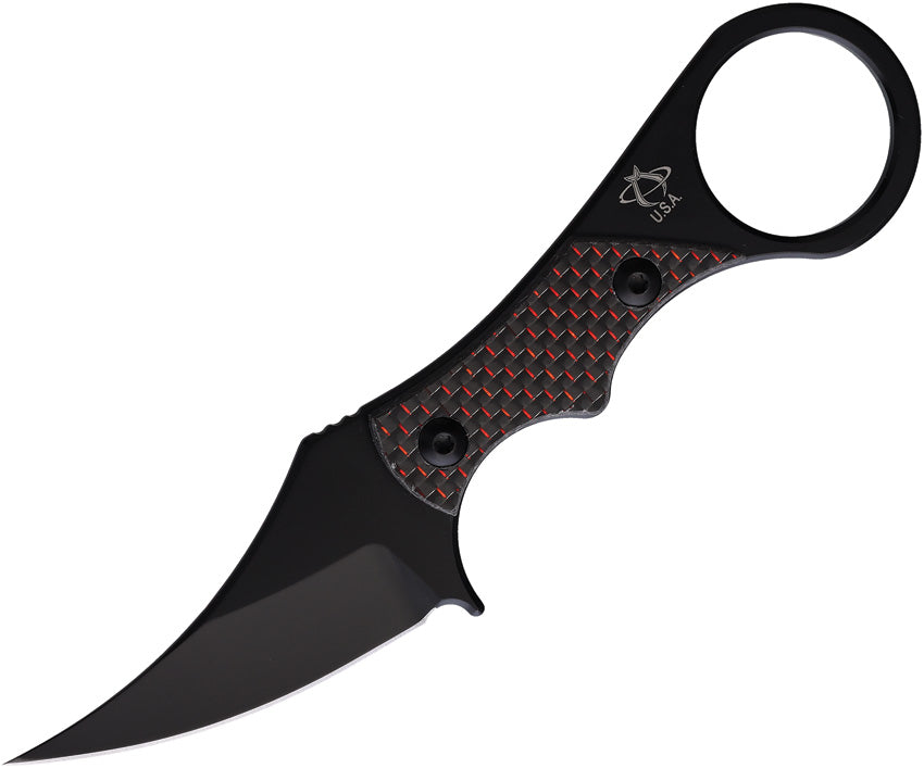 Sabot III Fixed Blade Red CF - MAN8332