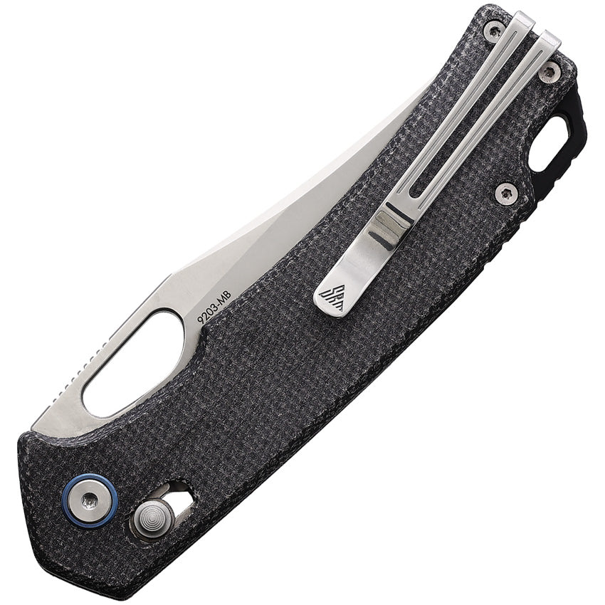 9203 Ambi Lock Black Micarta - SRM9203MB