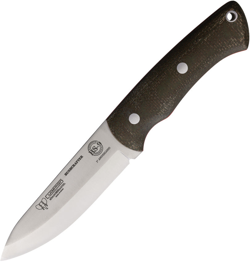 Bushcrafter Fixed Blade Green - CUD206F