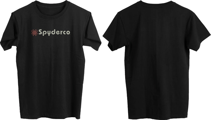 Logo T-Shirt Black Lg - SCTS03BKL