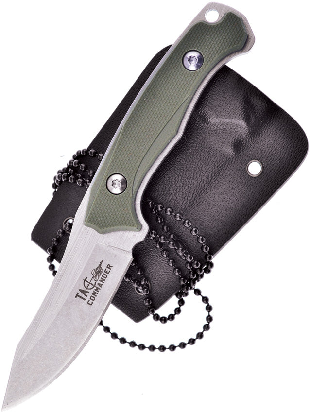 Fixed Blade Green G10 - FTC03GG10