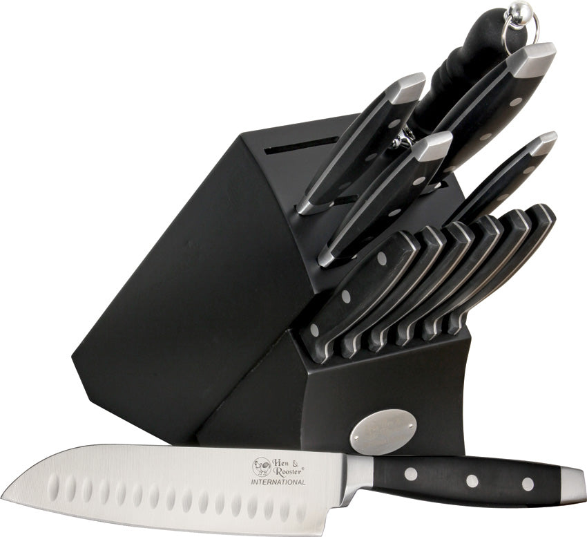 13 Piece Kitchen Knife Set - HRI028