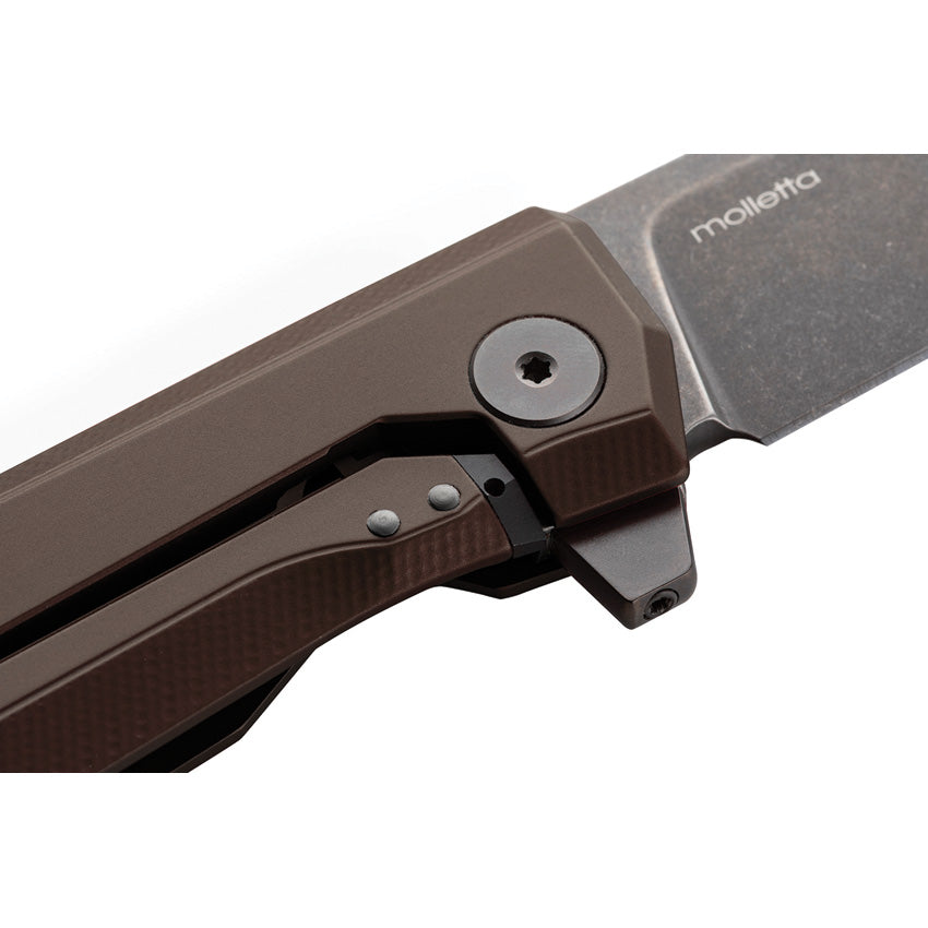 Myto Framelock Aluminum Brown - LSTMT01AEB