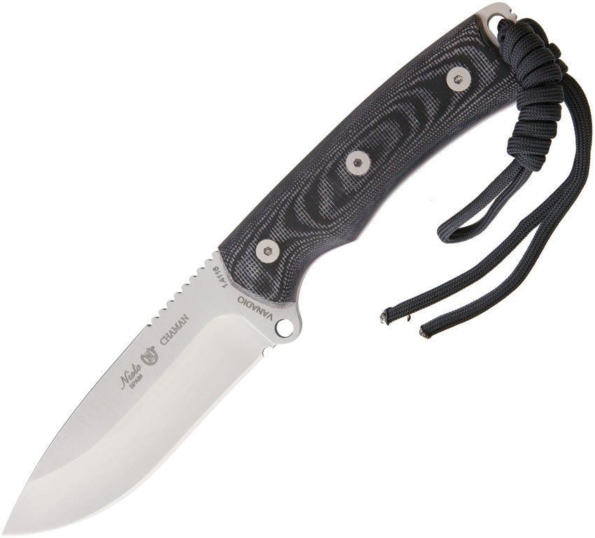 Chaman Basic Black Micarta - NIE140M