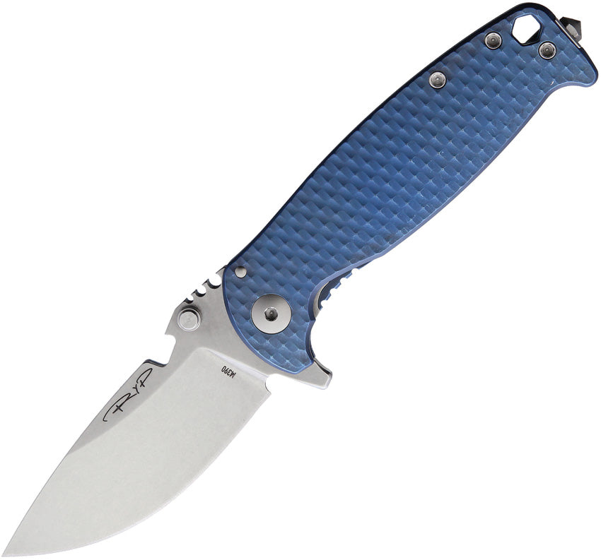 HEST F Framelock Blue Ti - DPXHSF010