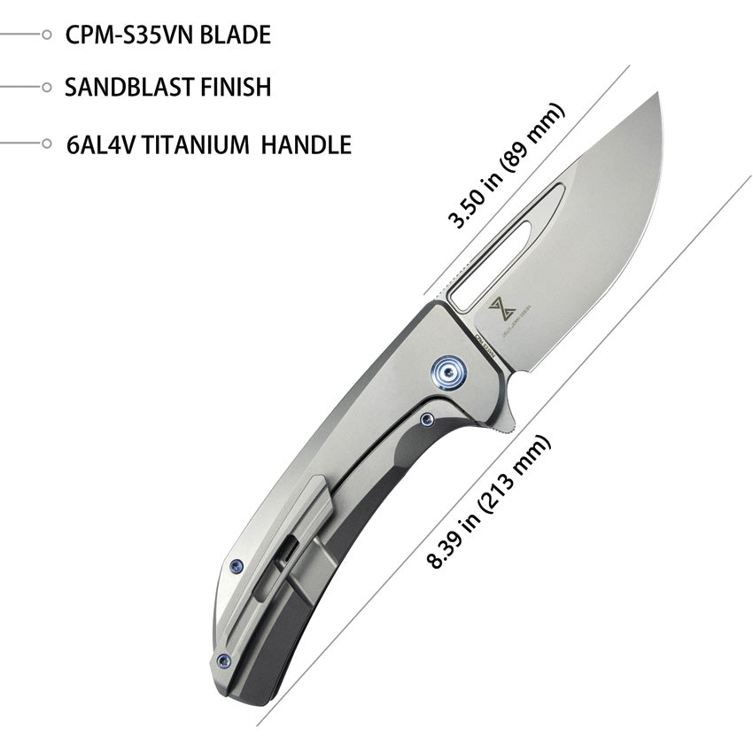 Hyperion Framelock Titanium - KUB368A