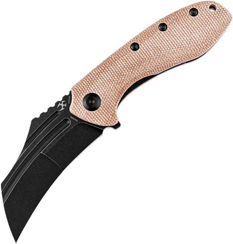 KTC3 Linerlock Brown Micarta - KT1031B2