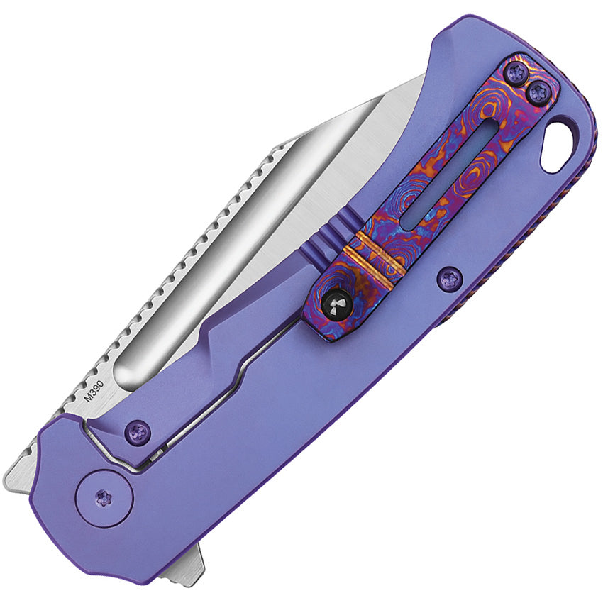 Rhino Framelock Purple - QS143C