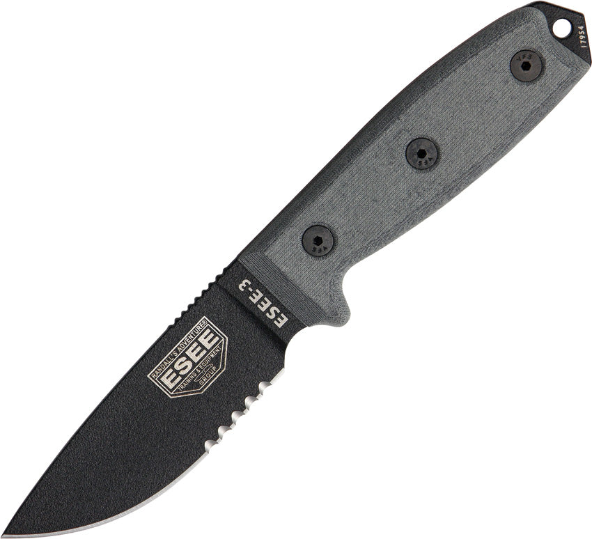 Model 3 Part Serrated - ES3SBMB