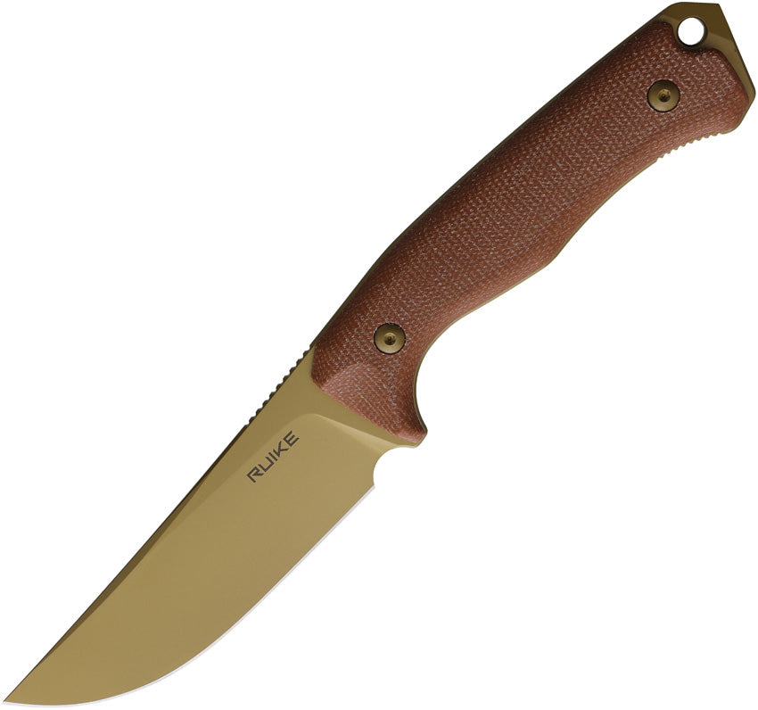 F186 Fixed Blade Brown - RKEF186MN