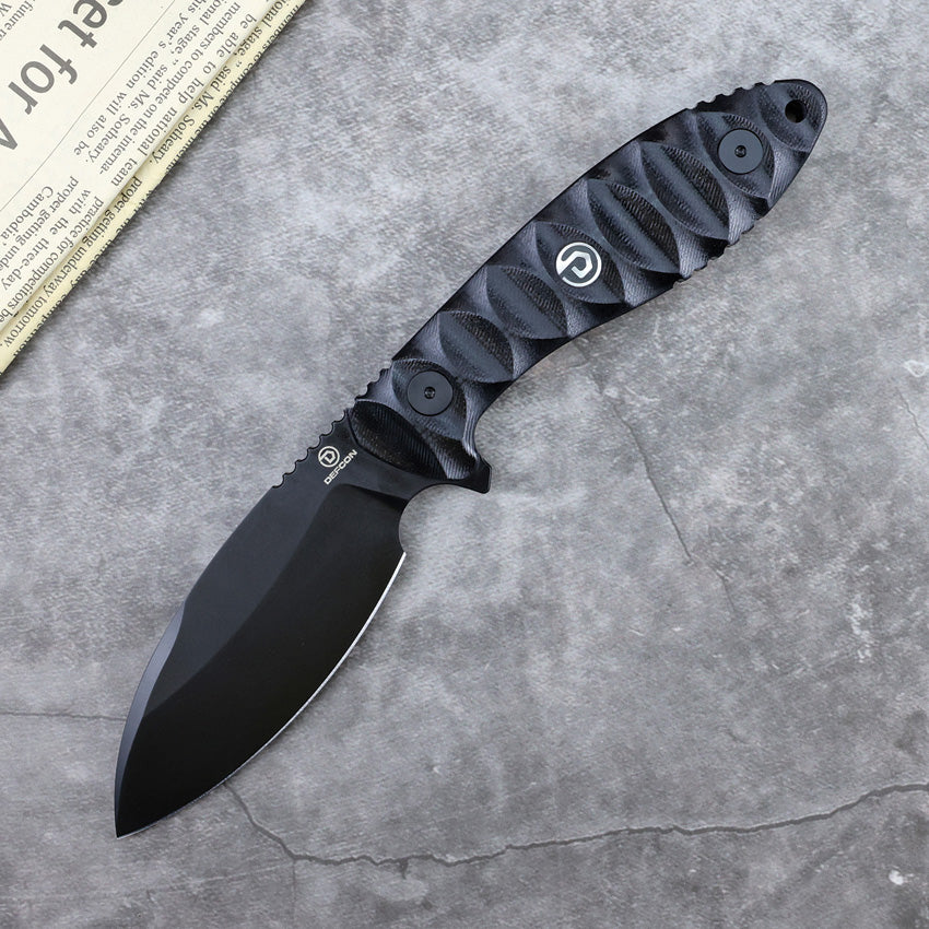 Tactical Fixed Blade Black - TD009