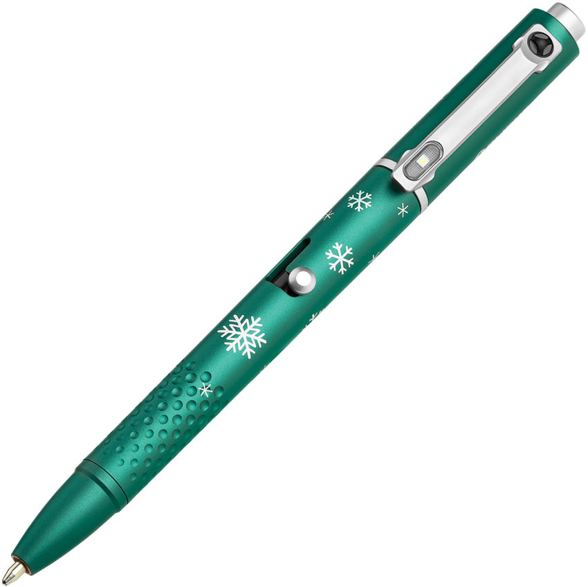 O-Pen Glow Snowflake Green - OLTOPENGLOWSG