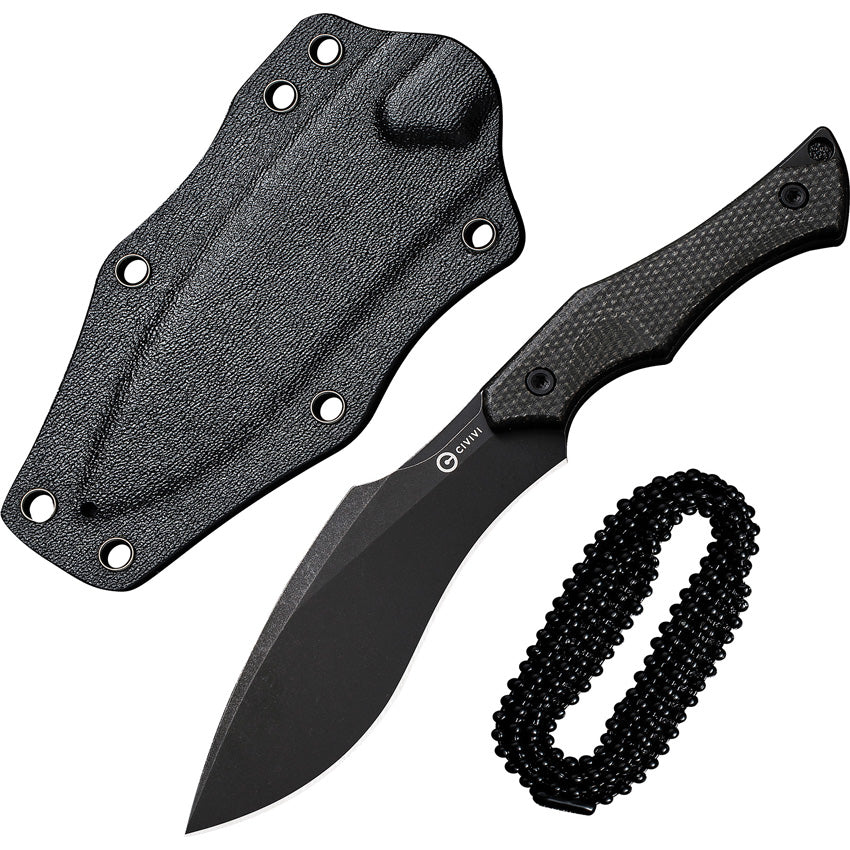 Vaquita II Neck Knife Black - CIVC047C3