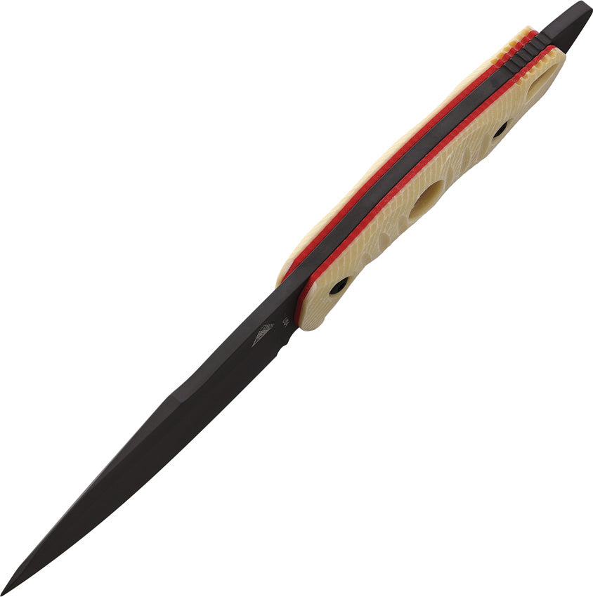 Alaris Fixed Blade Ivr/Red - FOB043