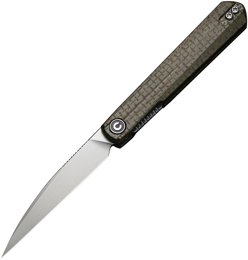 Clavi Linerlock Green Micarta - CIVC210193