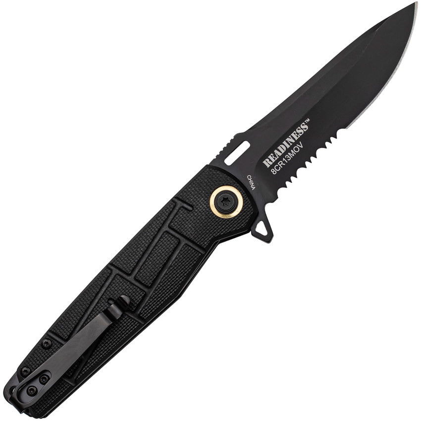 Tactical Linerlock Black - ETA001BKS