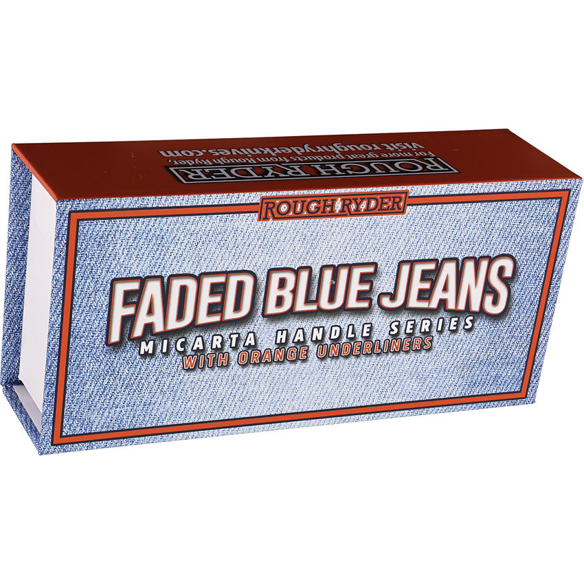 Denim Micarta Work Knife - RR2347